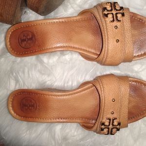 Tory burch Elina wedge sandals